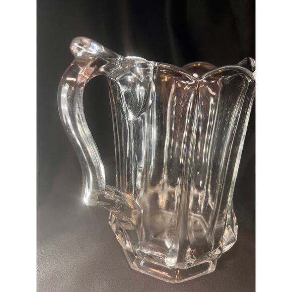 Vintage Glass Water Pitcher - Picture 5 of 8